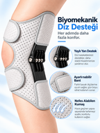 Konfor Fit™ Biyomekanik Yaylı Diz Desteği