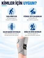 Konfor Fit™ Biyomekanik Yaylı Diz Desteği