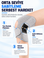 Konfor Fit™ Biyomekanik Yaylı Diz Desteği